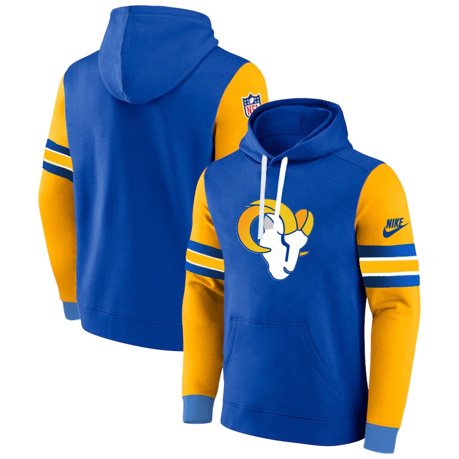Men 2023 NFL Los Angeles Rams blue Sweatshirt style 1031